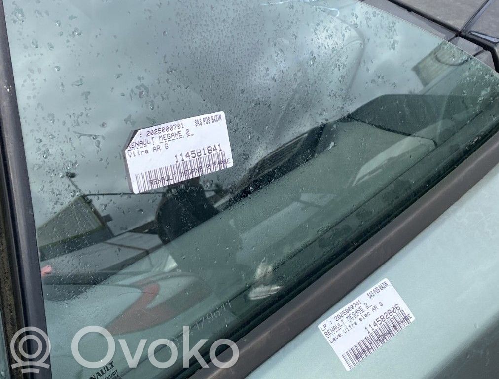 Renault Megane II Geam ușă spate 