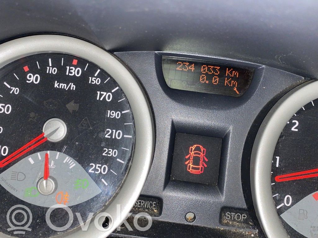 Renault Megane II Tachimetro (quadro strumenti) 
