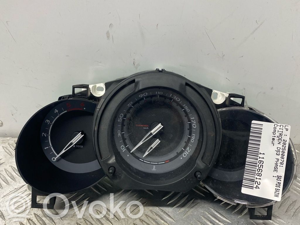 Citroen DS3 Tachimetro (quadro strumenti)