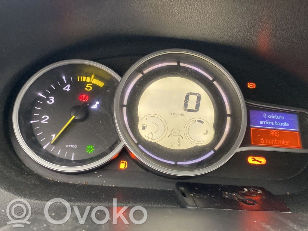 Renault Megane III Tachimetro (quadro strumenti)
