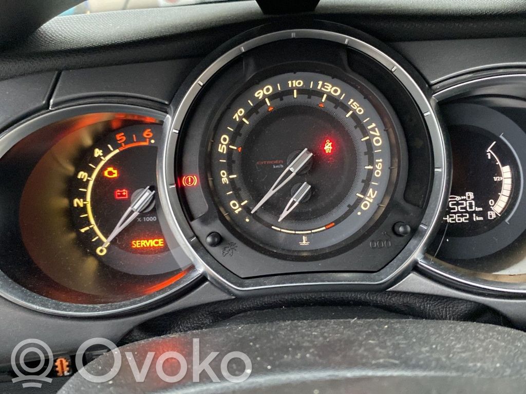 Citroen DS3 Vitezometru (grup de instrumente) 
