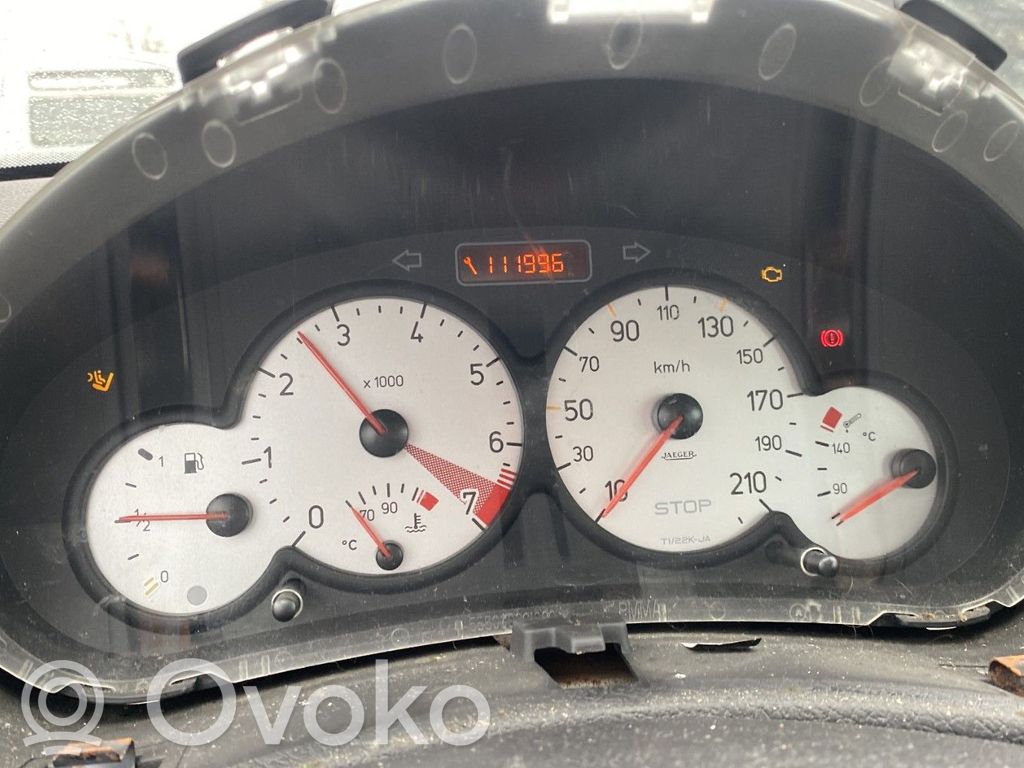 Peugeot 206 Licznik / Prędkościomierz 