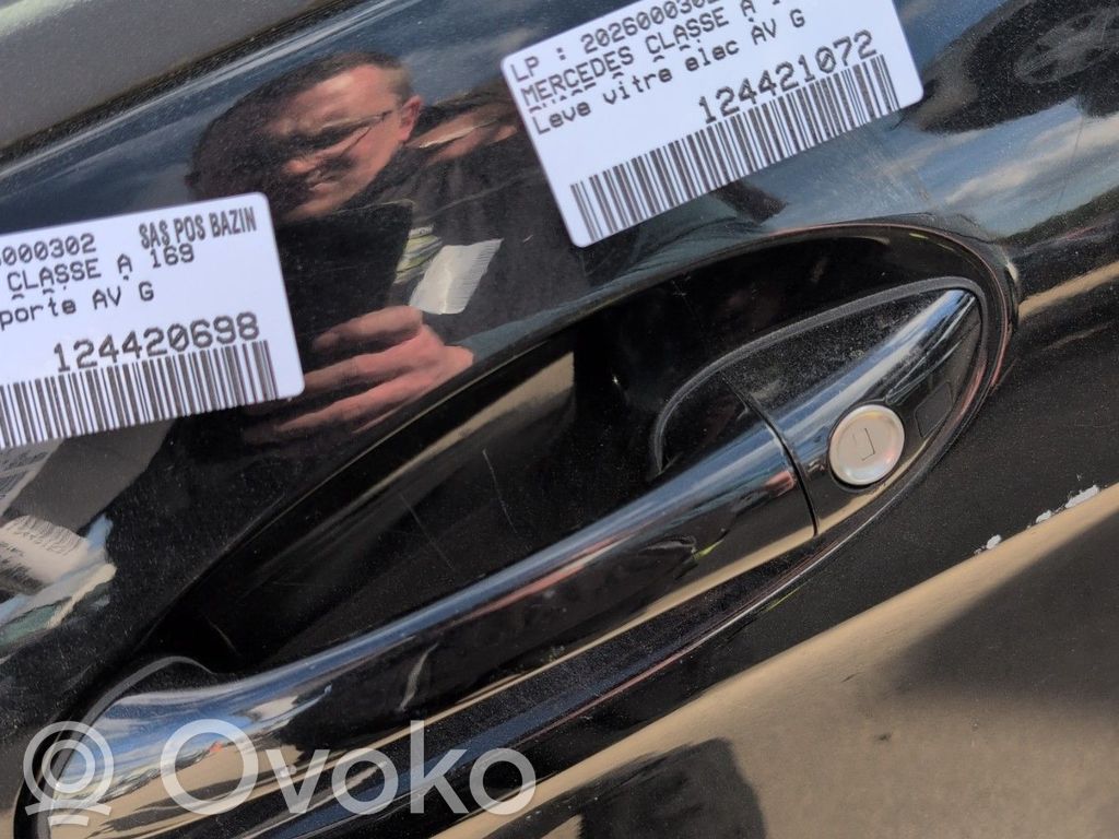 Mercedes-Benz A W169 Klamka zewnętrzna drzwi przednich 