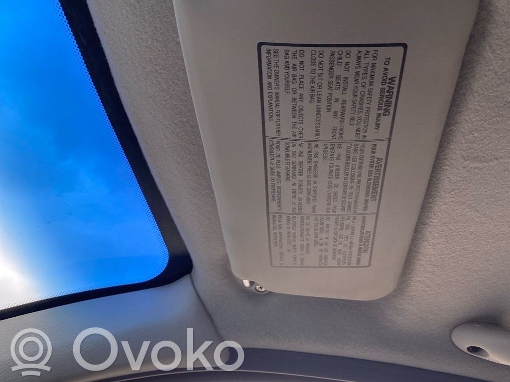 Daewoo Matiz Sun visor 
