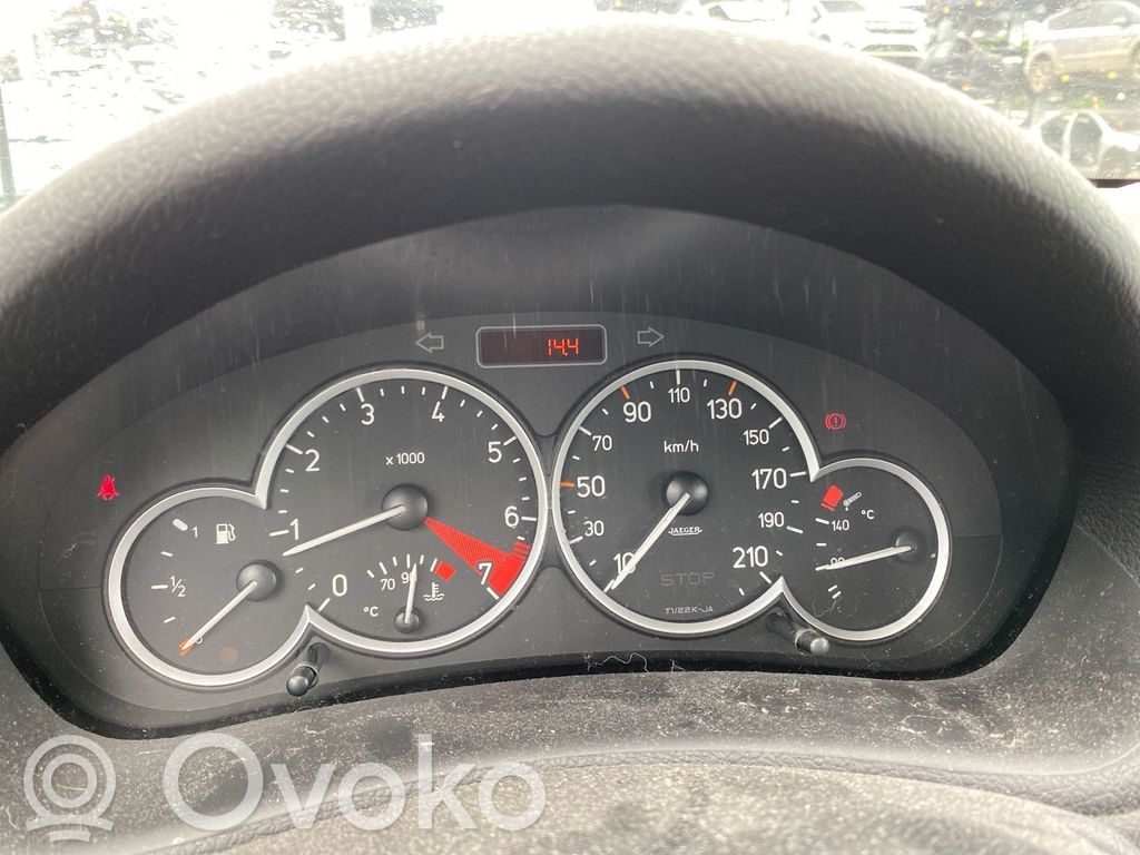 Peugeot 206 Vitezometru (grup de instrumente) 