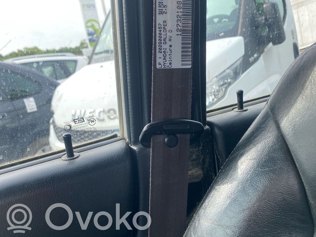 Hyundai Galloper Pas bezpieczeństwa fotela przedniego 