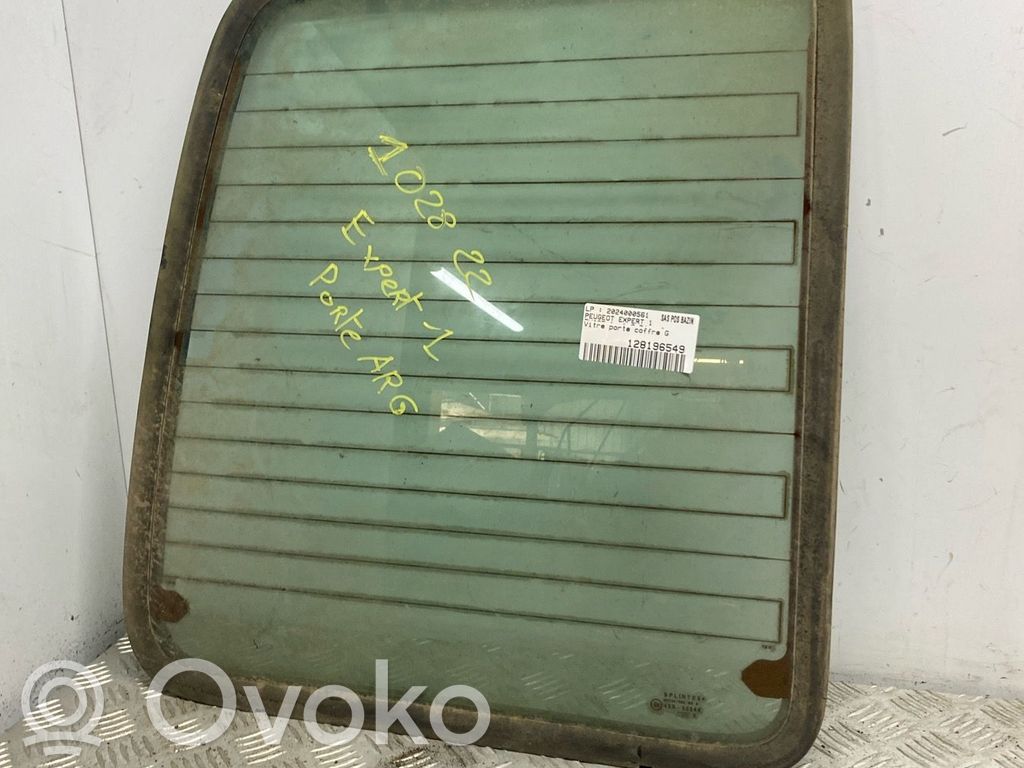 Peugeot Expert Luna/vidrio de la puerta de carga del maletero 