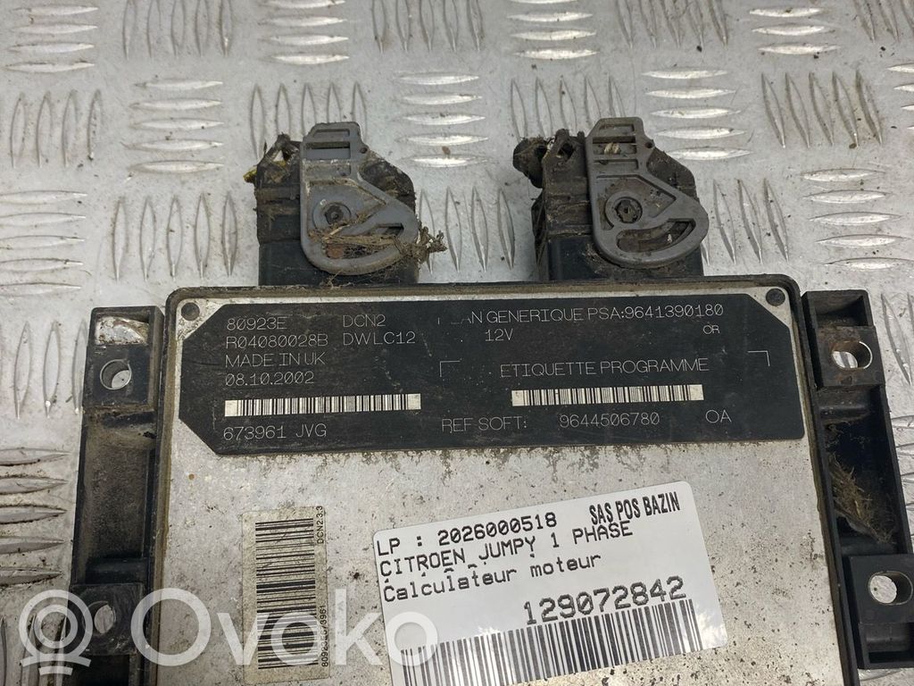 Citroen Jumpy Unitate/modul de control motor 