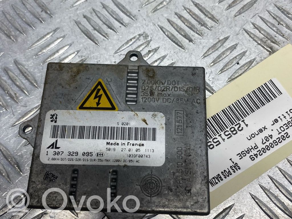 Peugeot 407 Module de ballast de phare Xenon 