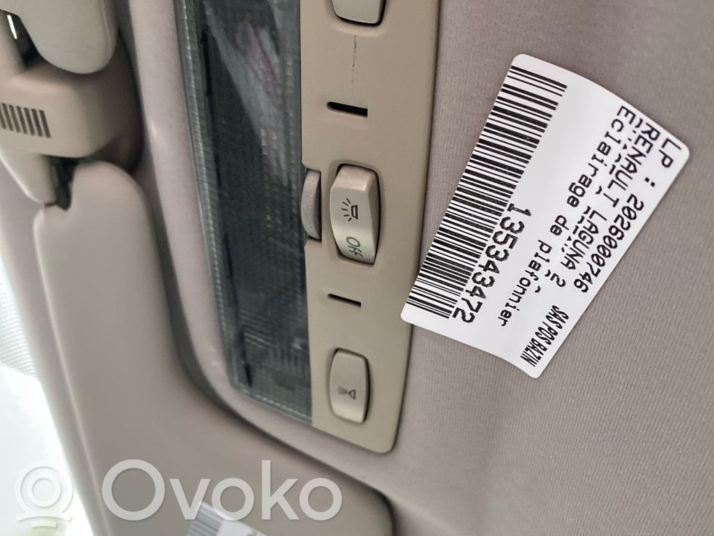Renault Laguna II Illuminazione sedili anteriori