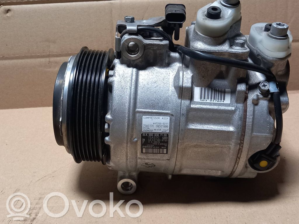 Mercedes-Benz GLC C253 Kompresor / Sprężarka klimatyzacji A/C 