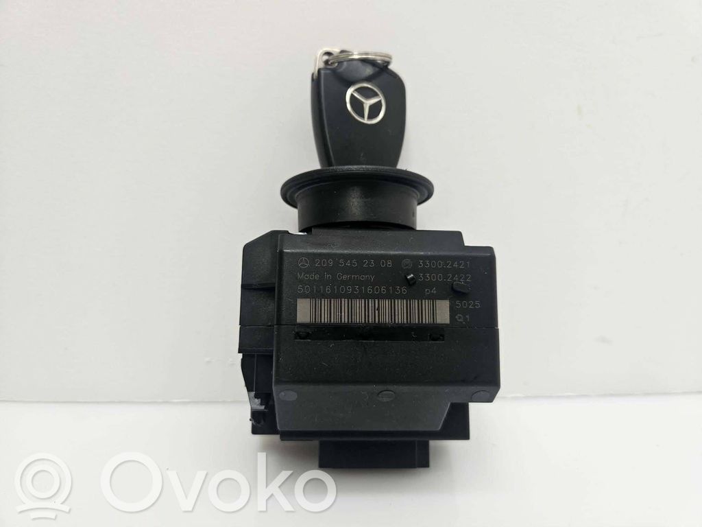 Mercedes-Benz C W203 Komputer / Sterownik ECU i komplet kluczy 