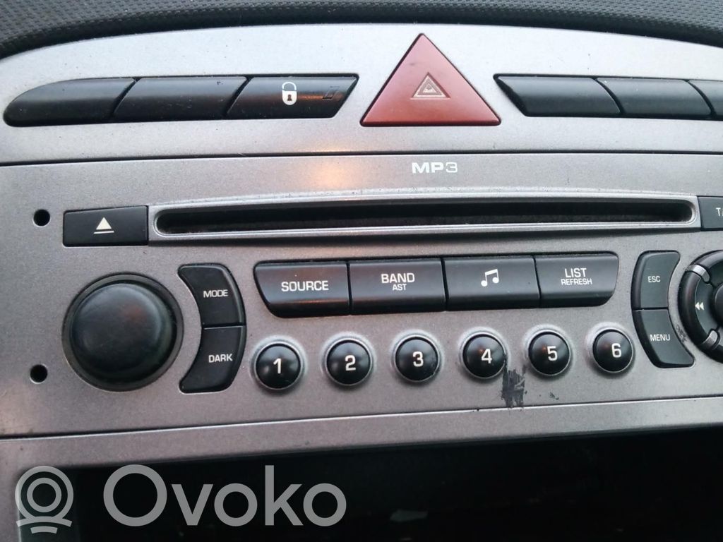 Peugeot 308 Unità principale autoradio/CD/DVD/GPS 