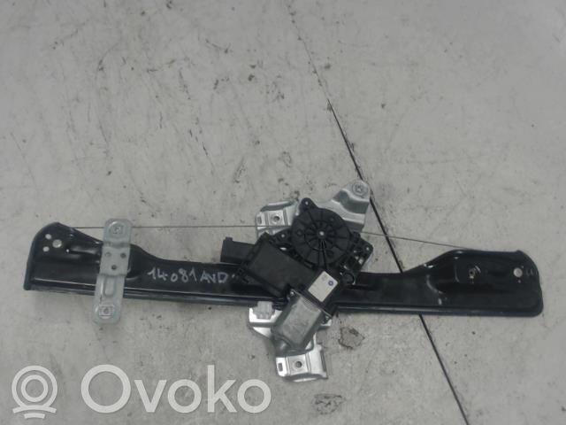 Front door window regulator with motor   42693258