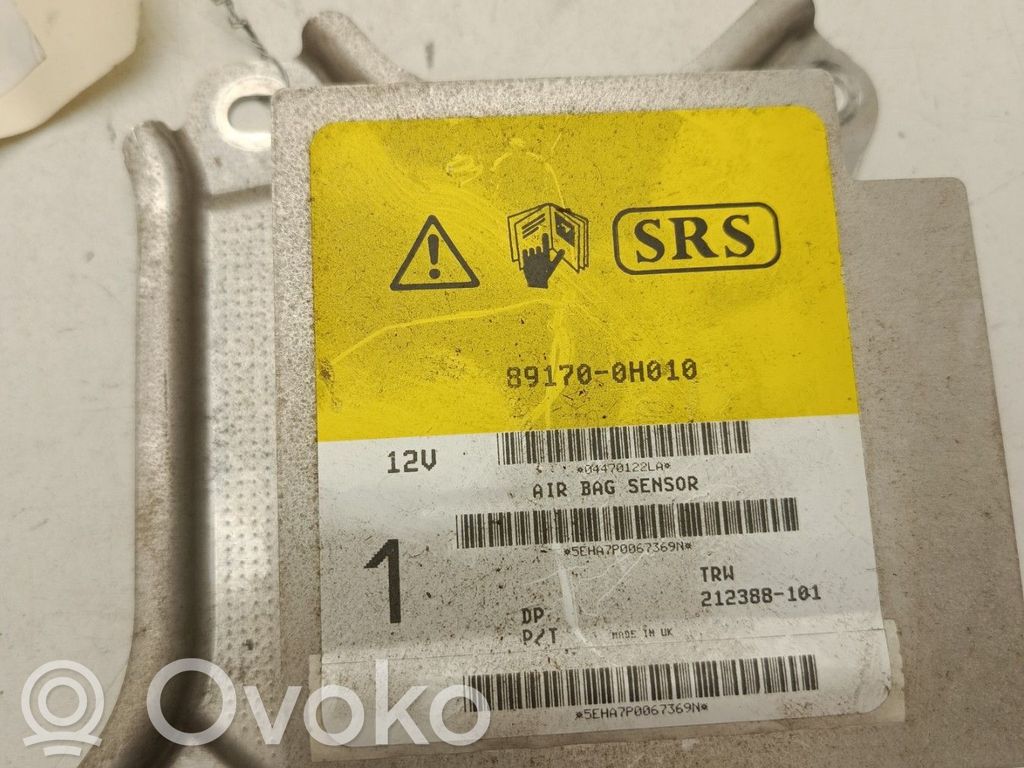 Citroen C1 Airbag control unit/module 