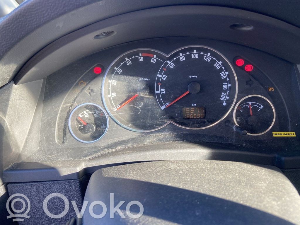 Opel Meriva A Velocímetro (tablero de instrumentos) 
