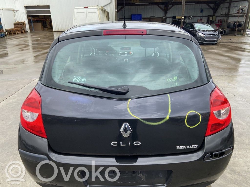 Renault Clio III Puerta del maletero/compartimento de carga 