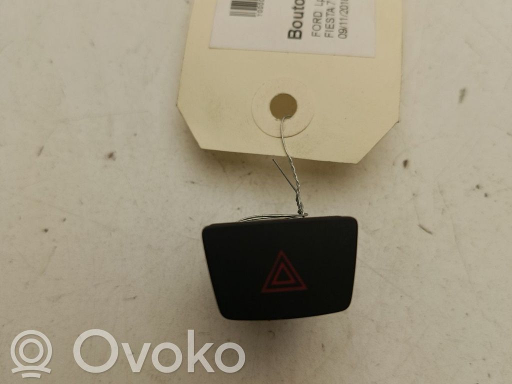 Ford Fiesta Botón interruptor de luz de peligro 