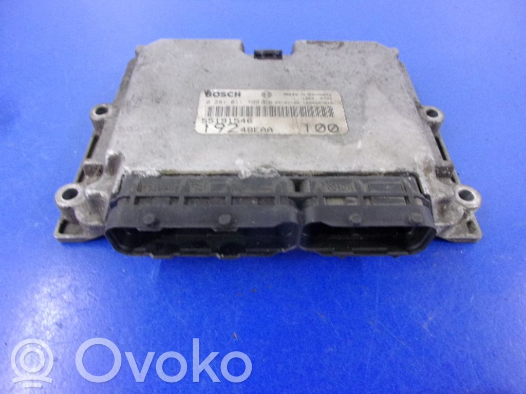 Fiat Stilo Unidad de control/módulo ECU del motor 
