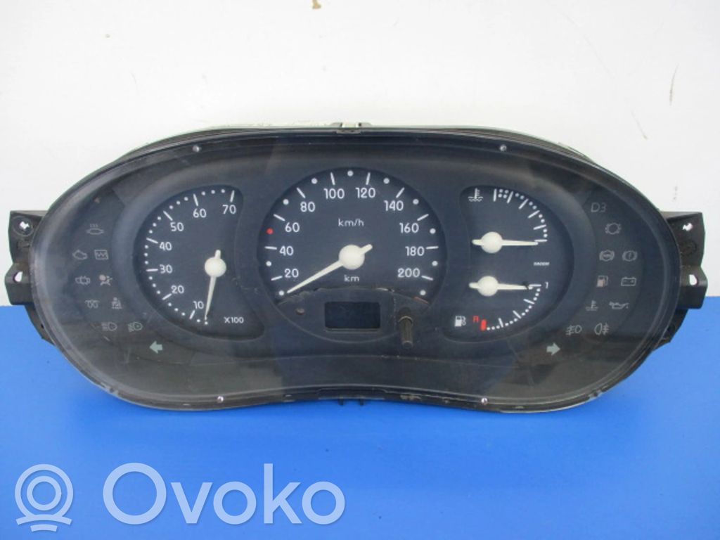 Renault Clio II Nopeusmittari (mittaristo) 