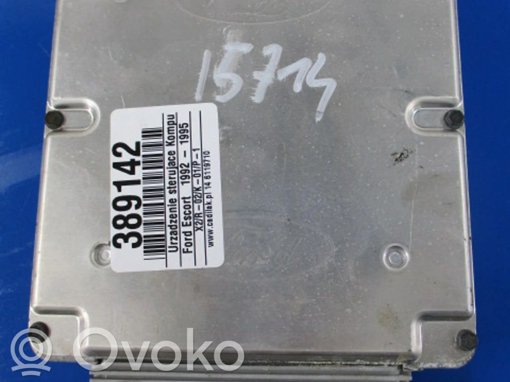 Ford Escort Unité de commande, module ECU de moteur 