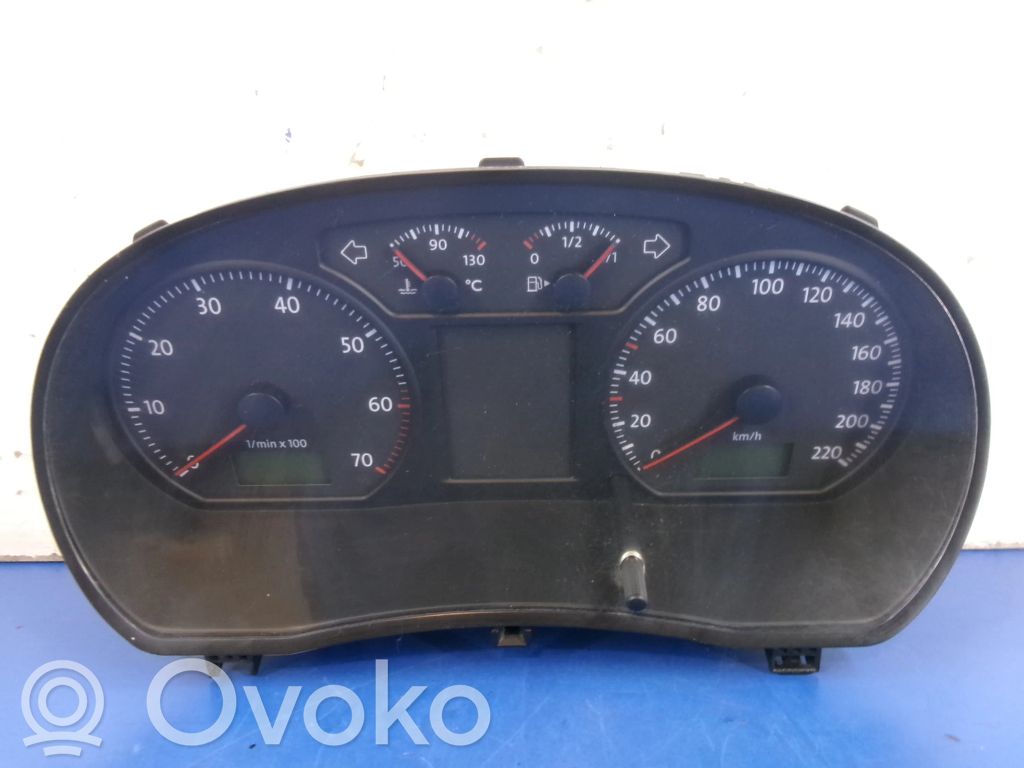 Volkswagen Polo IV 9N3 Tachimetro (quadro strumenti) 