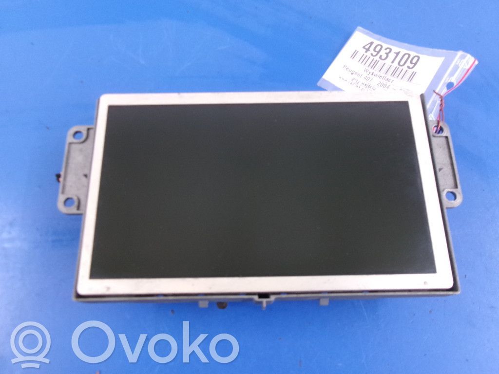 Peugeot 407 Unità principale autoradio/CD/DVD/GPS 