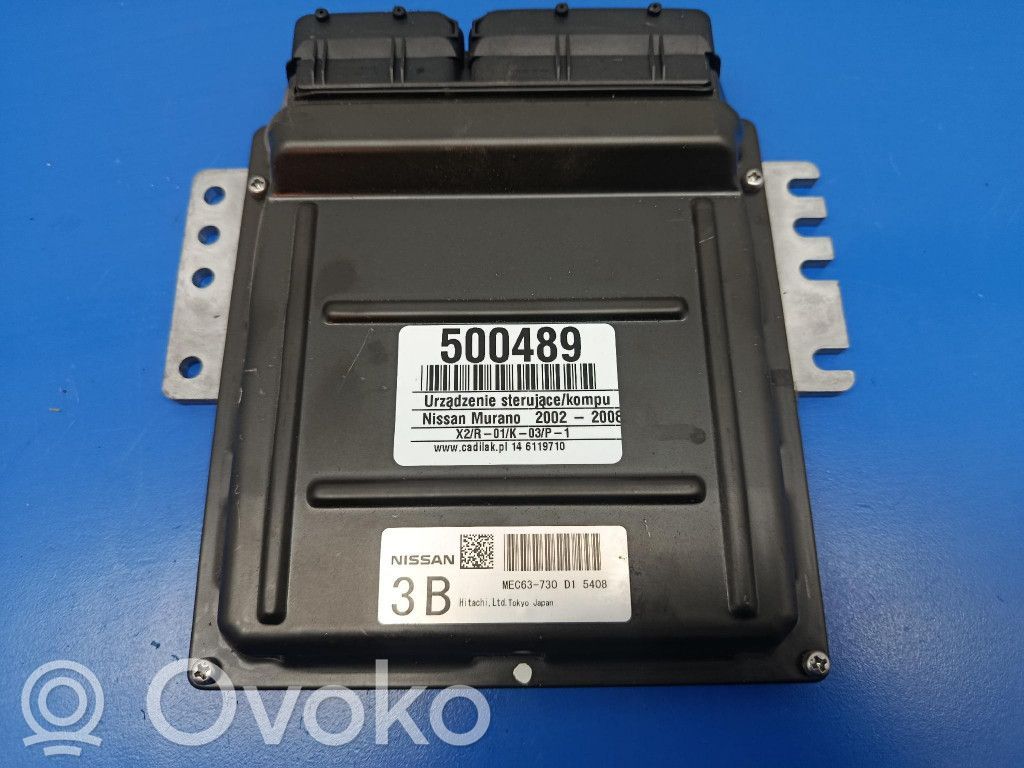 Nissan Murano Z50 Unidad de control/módulo ECU del motor 