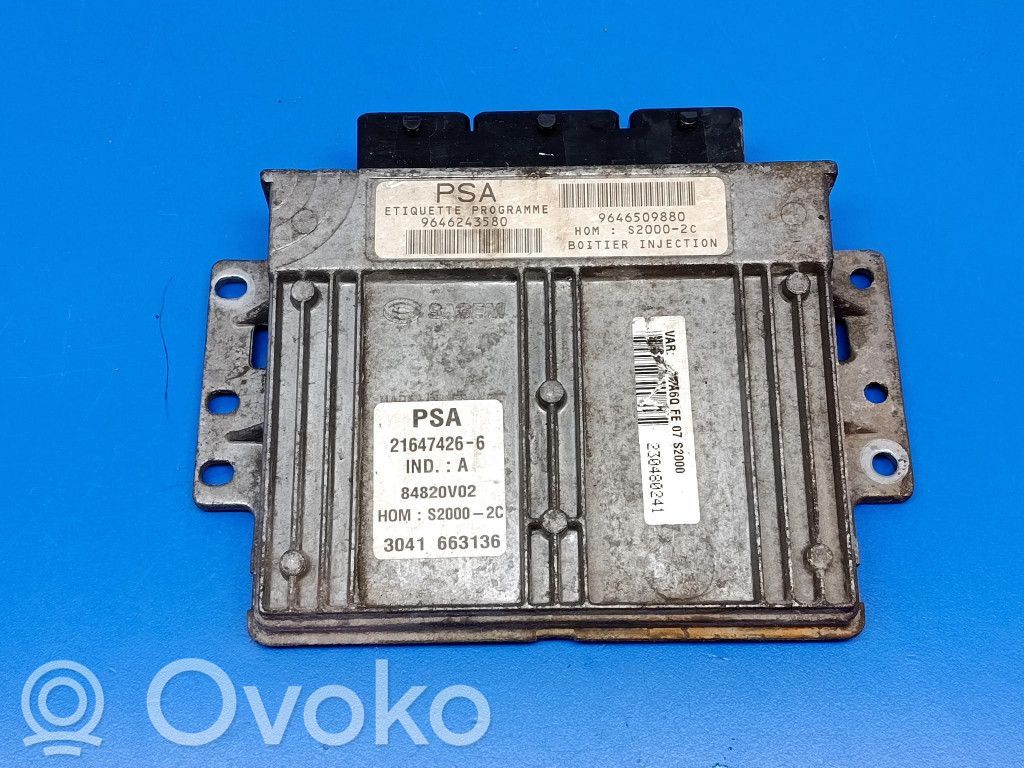 Citroen Xsara Picasso Engine control unit/module ECU 