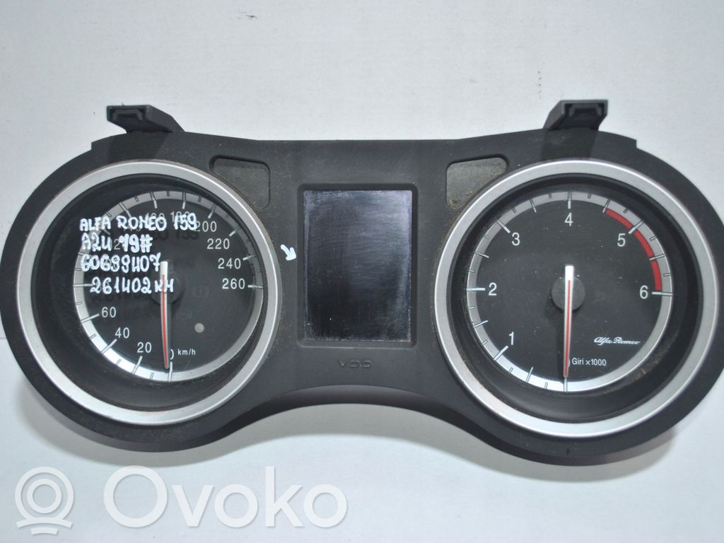 Alfa Romeo 159 Speedometer (instrument cluster) 