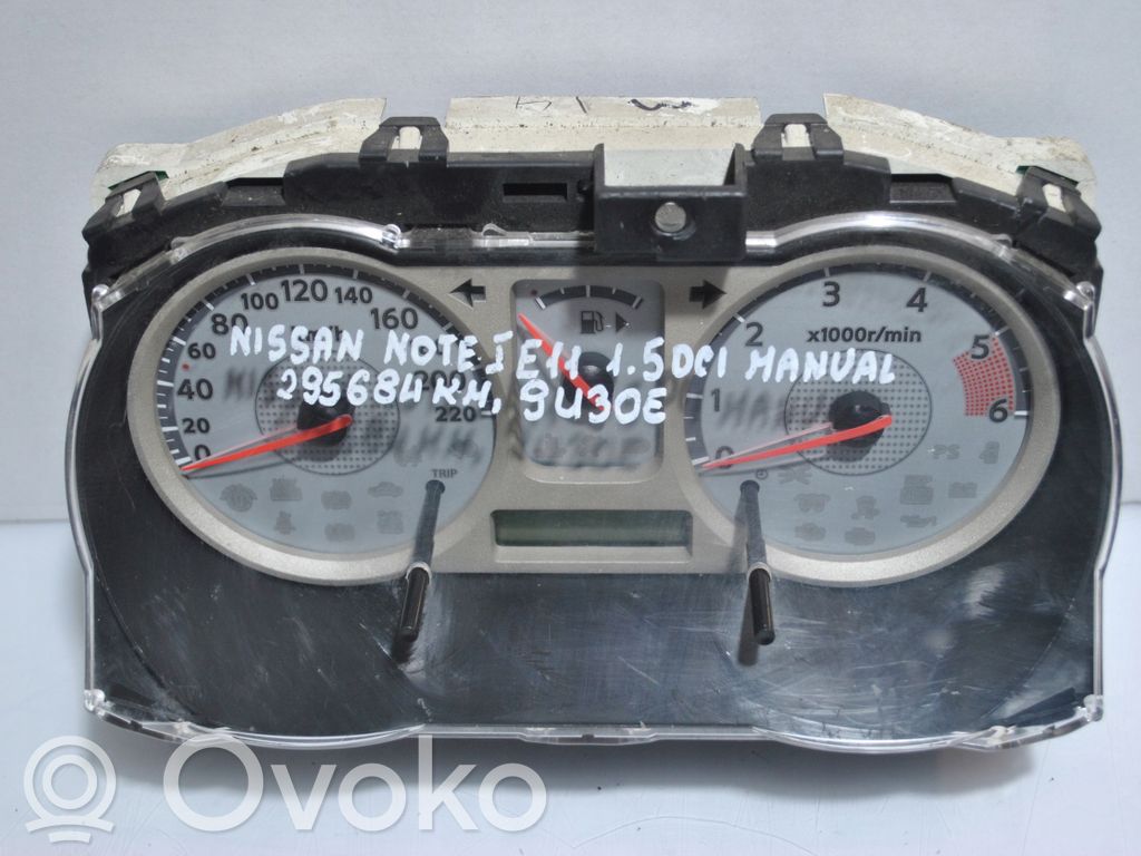 Nissan Note (E11) Speedometer (instrument cluster) 