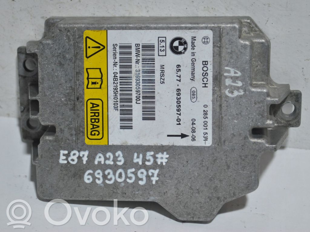Unidad de control/módulo del Airbag   6930597