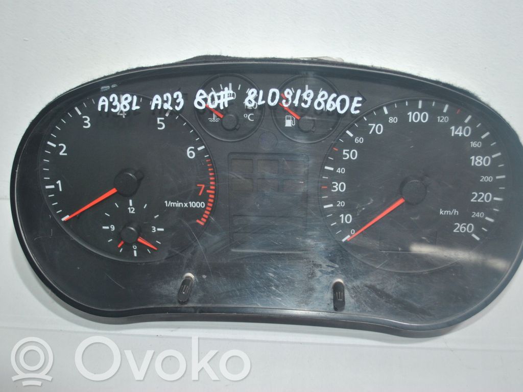 Audi A3 S3 8L Licznik / Prędkościomierz 