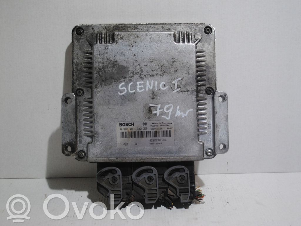 Engine control unit/module   8200218613,0281011030