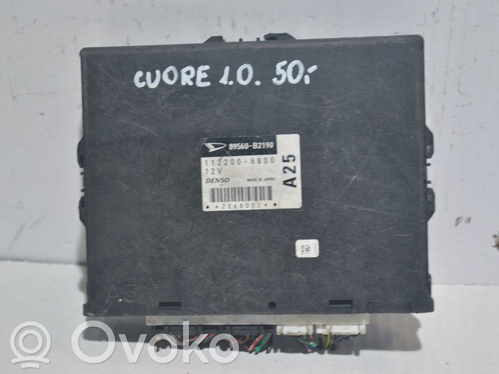 Engine control unit/module   89560B2190