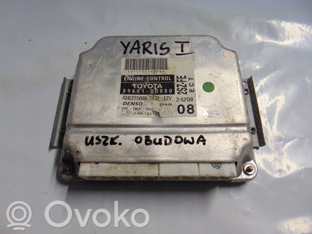 Toyota Yaris Engine control unit/module 