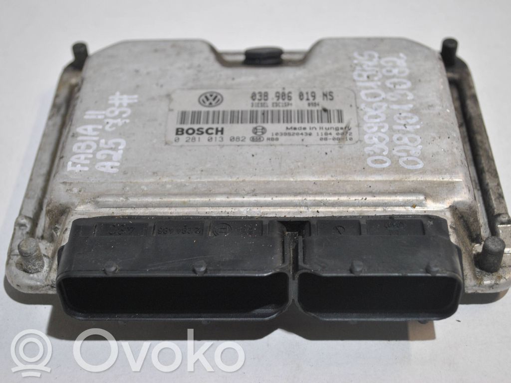Engine control unit/module   038906019NS,0281013082,1039S20430