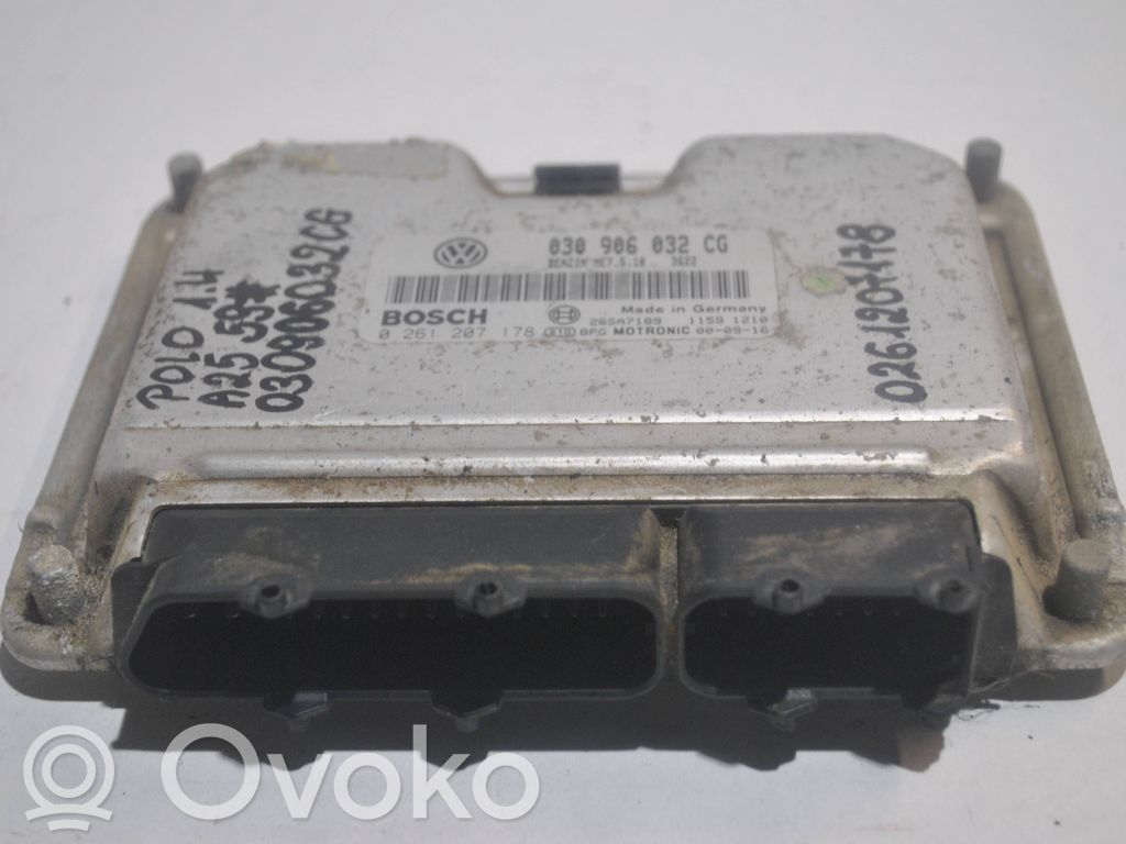 Engine control unit/module   030906032CG,0261207178,26SA7189,261207