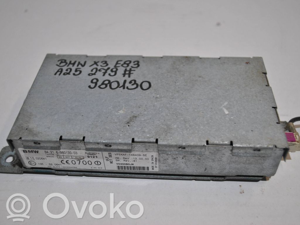 BMW X3 E83 Bluetooth control unit module 