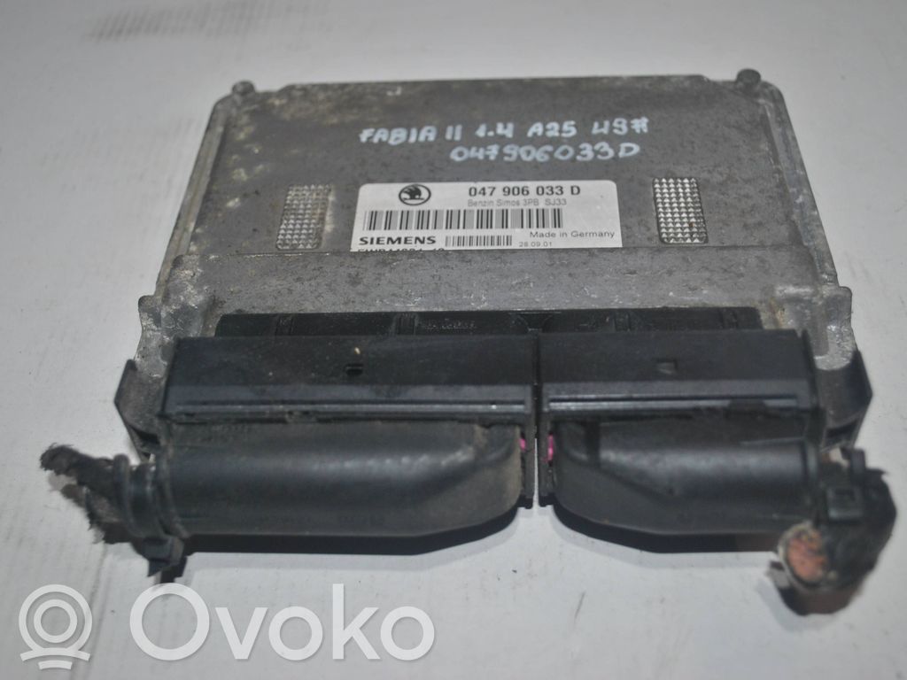 Skoda Fabia Mk2 (5J) Engine control unit/module ECU 