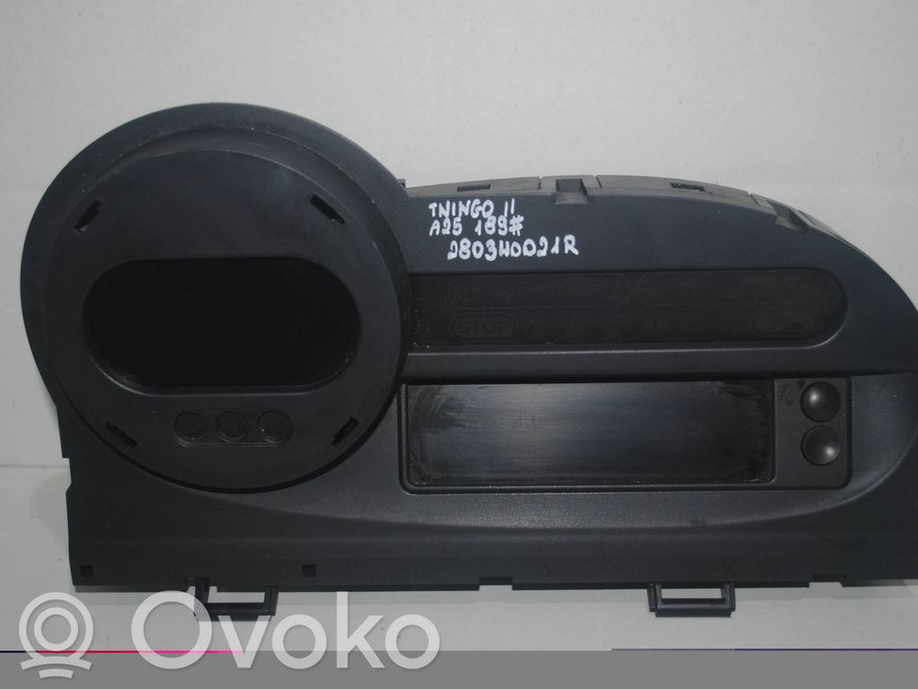 Renault Twingo II Tachimetro (quadro strumenti) 