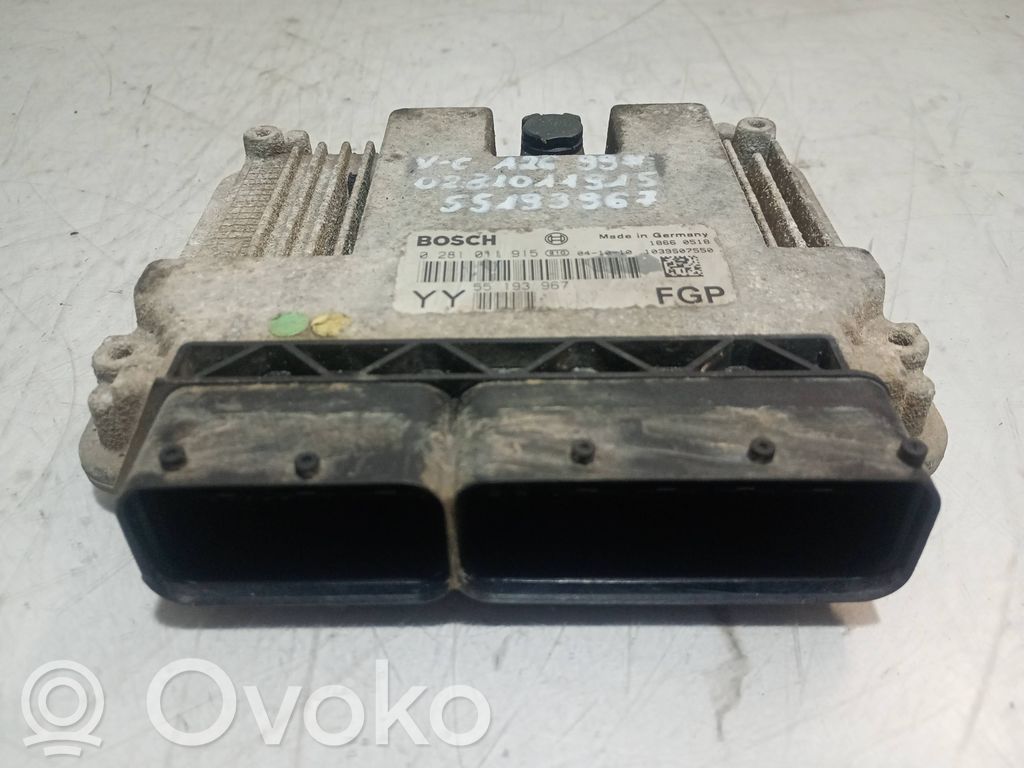 Opel Vectra C Sterownik / Moduł ECU 