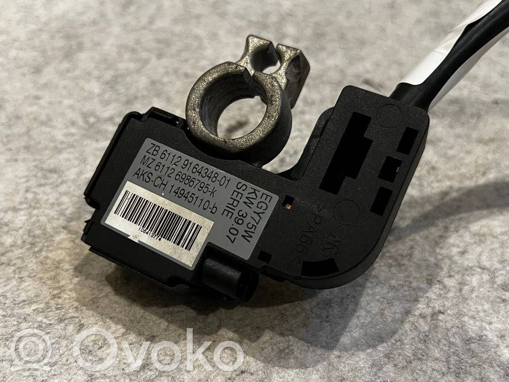 Negative earth cable (battery)   14945110G