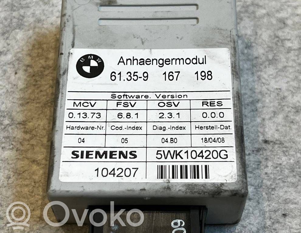 Tow bar trailer control unit/module   5WK10420G,104207,61359167198,9167198