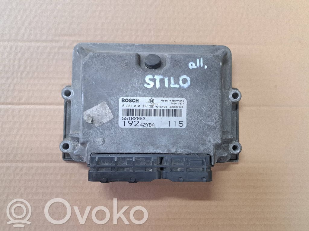 Fiat Stilo Engine control unit/module 