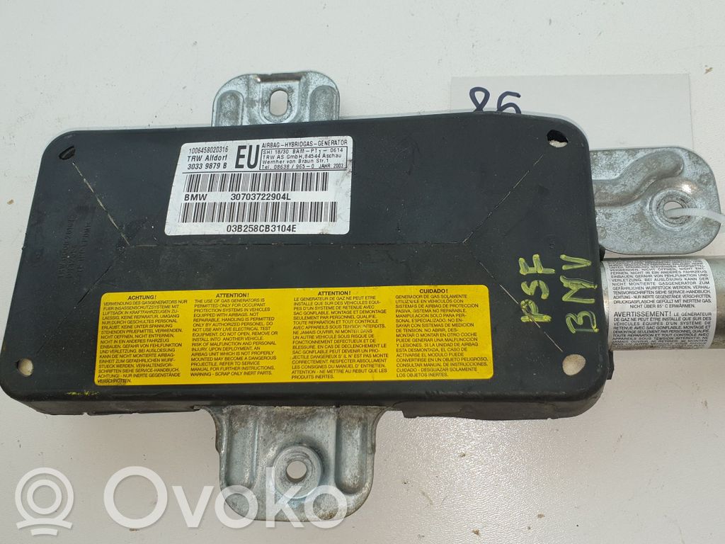 Priekinių durų oro pagalvė   30703722904L