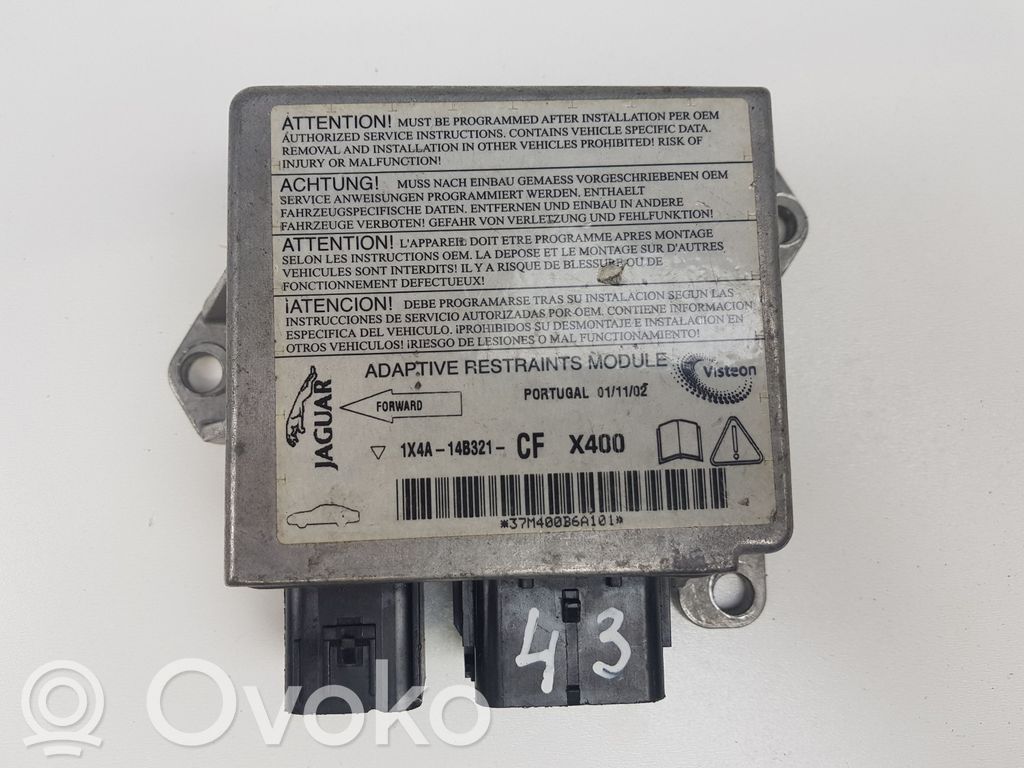 Jaguar X-Type Airbag control unit/module 