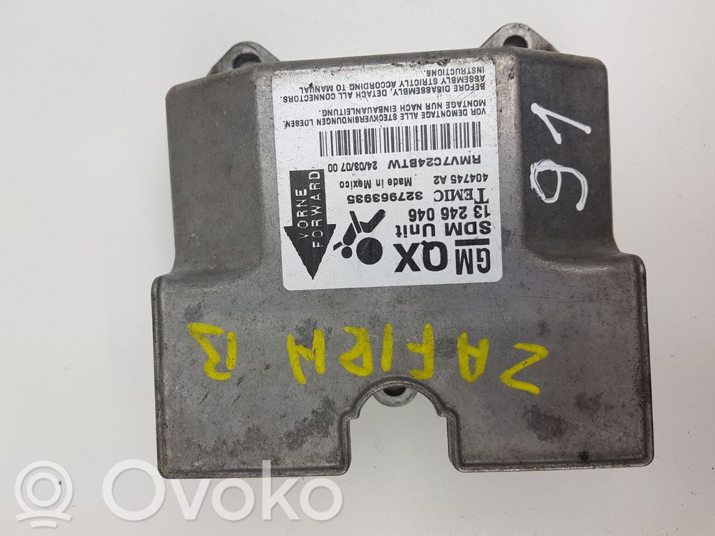 Airbag control unit/module   13246046