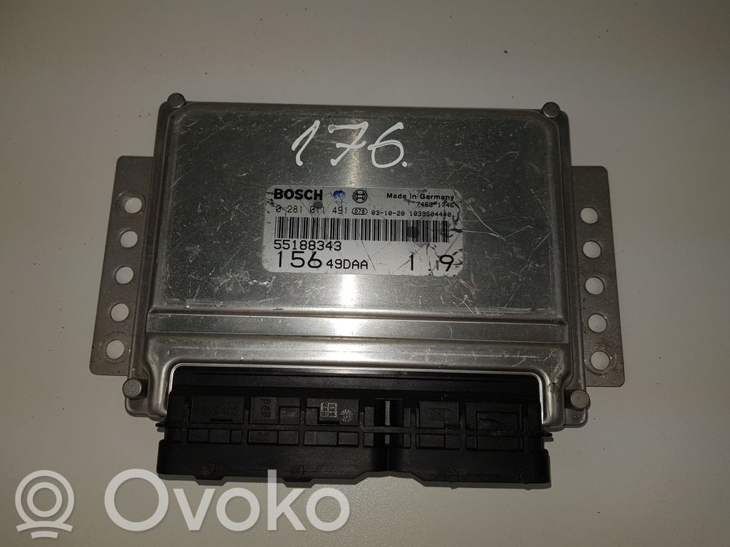 Alfa Romeo 159 Engine control unit/module 