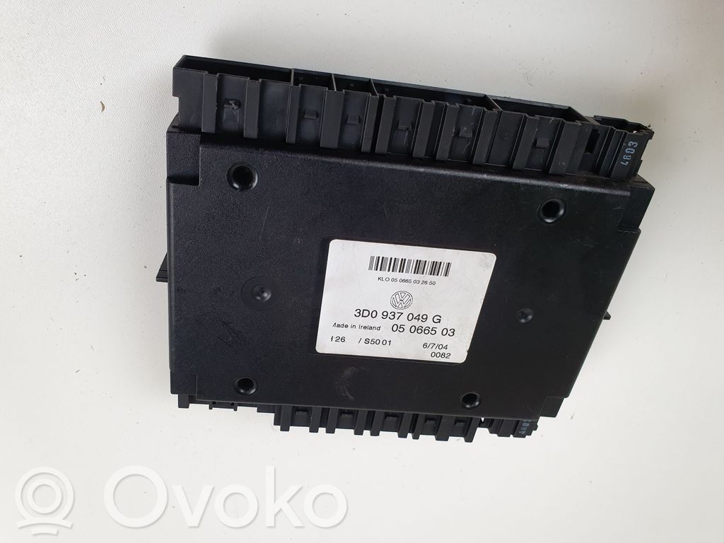 Comfort/convenience module   3D0937049G,05066503